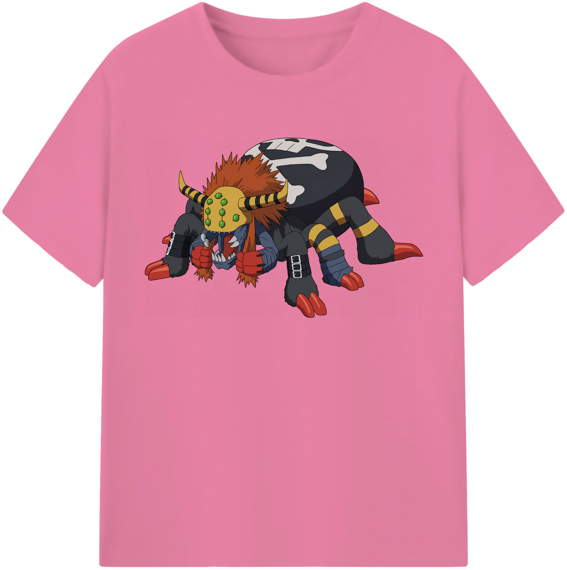 （画像用） Digimon デジタルモンスター/デジモン 綿100％半袖Tシャツ（フロントプリント）